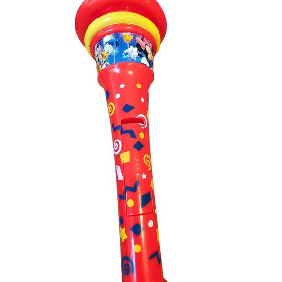 Disney On Ice Mickey Mouse Light Up Souvenir Wand 2001 NOT WORKING Vintage Toy - Picture 6 of 8